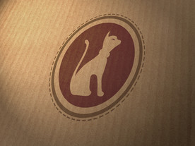 品牌logo纸箱瓦楞纸样机