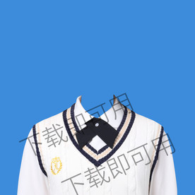 学院风证件照衣服