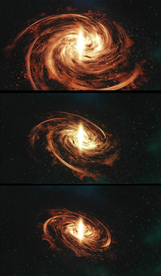 星系动态背景视频