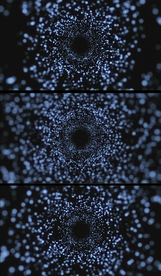 粒子黑洞穿梭视频背景