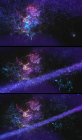 唯美动态星系星云背景视频