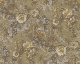 复古欧式花背景墙