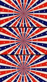 复古星形动态LED背景