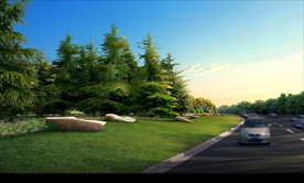 园林景观分层psd