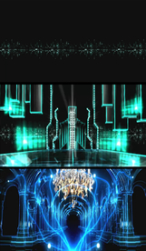 科技虚拟空间背景视频