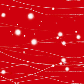 手绘雪景背景元素