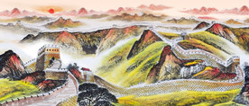 长城国画长城长城国画