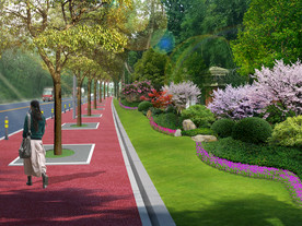 市政道路效果图