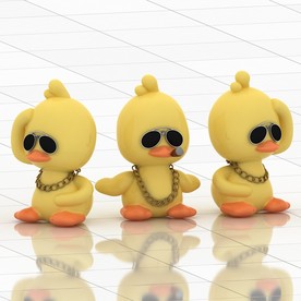 小鸭子汽车摆件