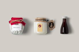 酒水饮料logo样机