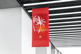 节日活动室内吊旗