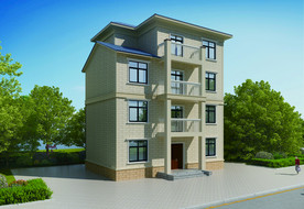 外墙砖效果图 自建房