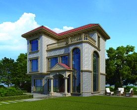 外墙砖效果图 自建房