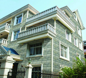 外墙砖效果图 自建房