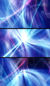 蓝色唯美光带视频背景