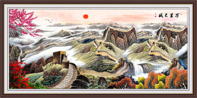 长城国画长城长城国画