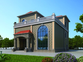 外墙砖效果图 自建房