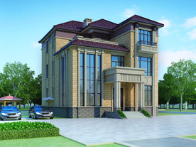 外墙砖效果图 自建房