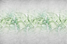 欧式复古树叶暗纹底纹个性树叶