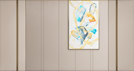 3D背景墙 轻奢客厅沙发墙纸