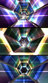 4K科技时空隧道穿梭空间背景