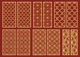 花纹隔断