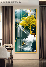 玄关晶瓷画