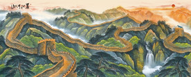 长城国画长城长城国画