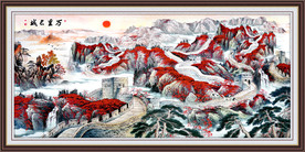 长城国画长城长城国画