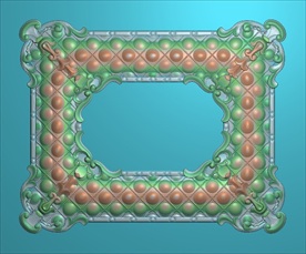 精雕图 标牌镜框