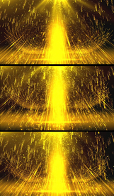 大气金色粒子雨背景视频