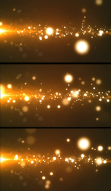发光金色粒子颗粒背景视频