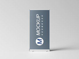 易拉宝展架样机