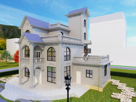 别墅外墙效果图