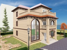 别墅外墙效果图