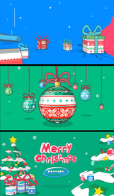 创意欢快节奏圣诞节视频