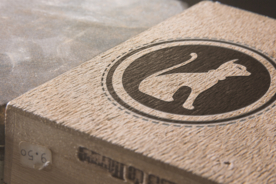 品牌咯后木盒子样机