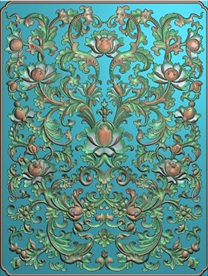 精雕图 洋花 欧式花