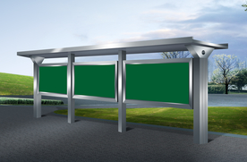 不锈钢 雨棚 黑板 宣传栏