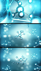 水晶分子医疗视频素材