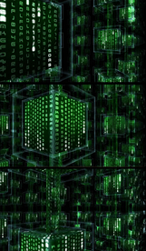 黑客帝国网络数据视频素材