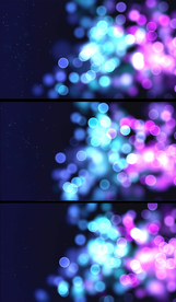 绚丽光晕粒子视频背景