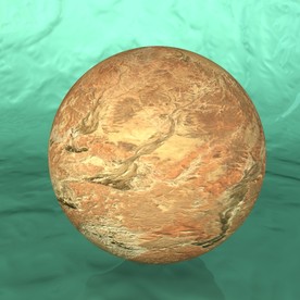 星球模型 c4d模型 抽象物体