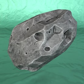 陨石模型 C4D模型 宇宙行星