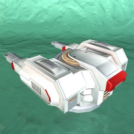 飞船模型 宇宙飞船 c4d模型