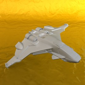 飞船模型 宇宙飞船 3d打印模