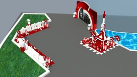 商业大型美陈DP