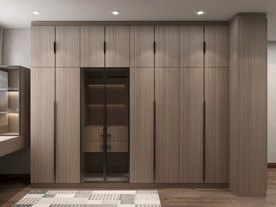 轻奢衣柜效果图