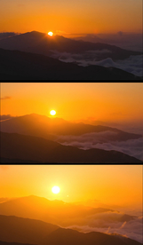 唯美日出实拍视频素材