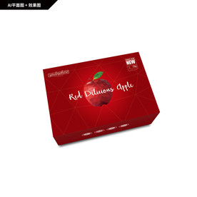 进口蛇果包装 苹果礼盒